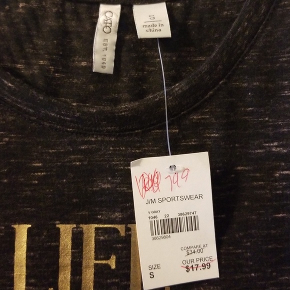 • HP {Cato} Chic Life of the Party Tee - Picture 5 of 7